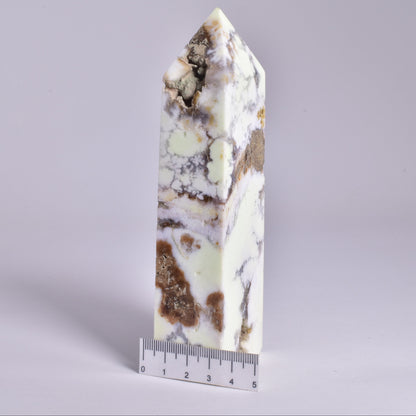 LEMON CHRYSOPRASE with MAGNESITE GENERATOR, POINT P967