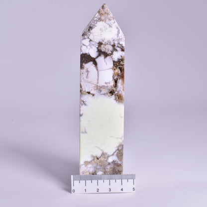 LEMON CHRYSOPRASE with MAGNESITE GENERATOR, POINT P969