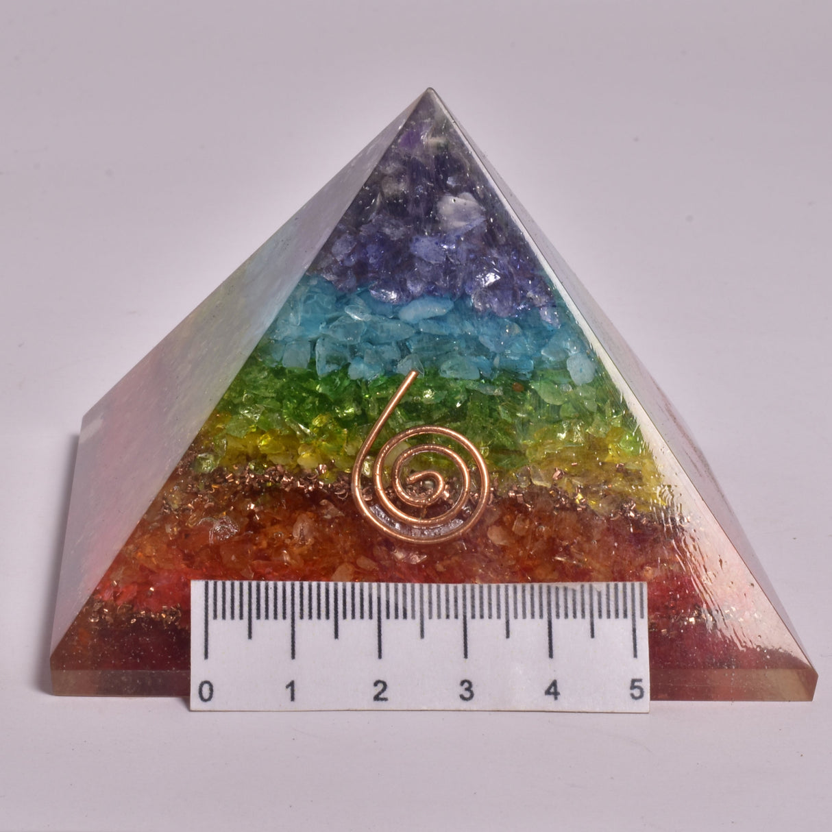 ORGANITE CRYSTAL PYRAMID P677