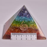ORGANITE CRYSTAL PYRAMID P677