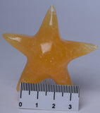 ORANGE CALCITE STAR FISH P822