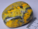 BUMBLEBEE MICROBIALITE JASPER POLISHED FREEFORM, INDONESIA P160