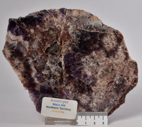 AMETHYST SLICE, from WAVE HILL, AUSTRALIA S560