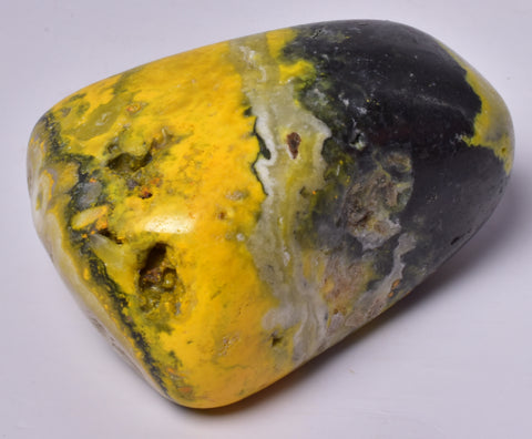 BUMBLEBEE MICROBIALITE JASPER POLISHED FREEFORM, INDONESIA P172