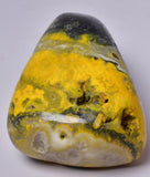 BUMBLEBEE MICROBIALITE JASPER POLISHED FREEFORM, INDONESIA P172