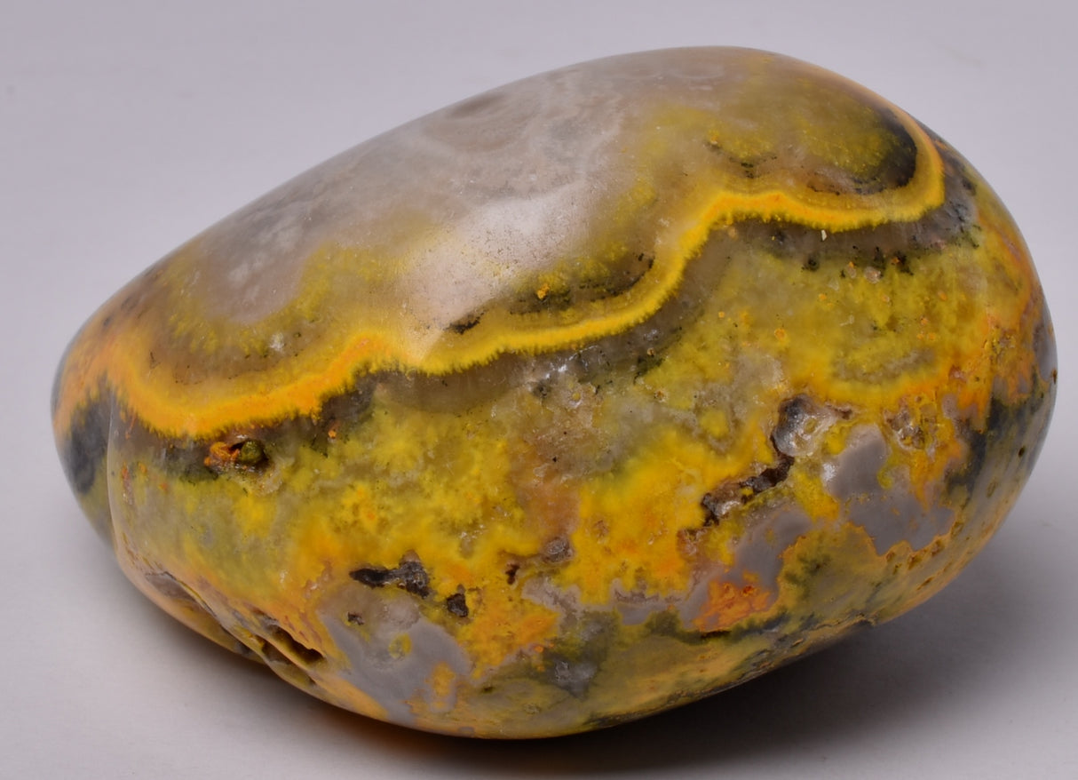 BUMBLEBEE JASPER POLISHED FREEFORM, INDONESIA P781