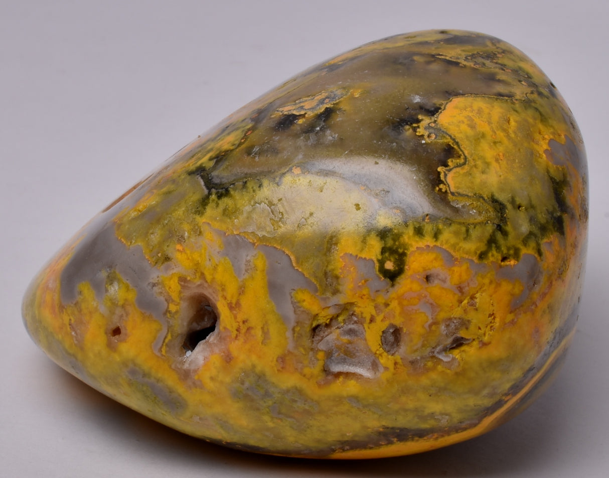 BUMBLEBEE JASPER POLISHED FREEFORM, INDONESIA P781