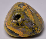 BUMBLEBEE MICROBIALITE JASPER POLISHED FREEFORM, INDONESIA P1007