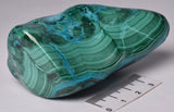 MALACHITE POLISHED CRYSTAL FREEFORM P485