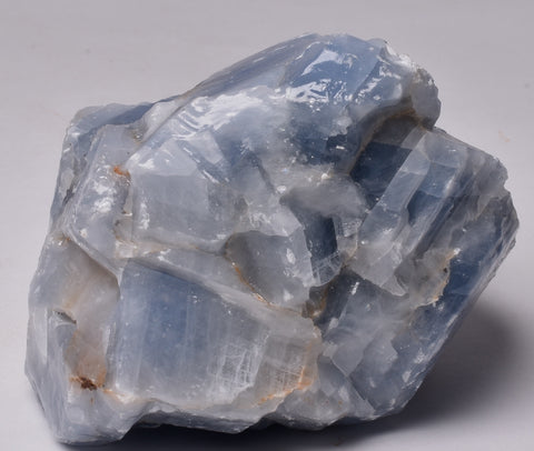 BLUE CALCITE CRYSTAL IN NATURAL FORM R17