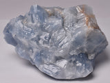BLUE CALCITE CRYSTAL IN NATURAL FORM R18