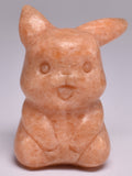 ORANGE CALCITE CRYSTAL POKEMON PIKACHU P946