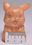 ORANGE CALCITE CRYSTAL POKEMON PIKACHU P946