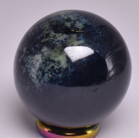VIVIANITE  POLISHED MINERAL SPHERE P631