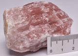 PEACH ARAGONITE NATURAL ROUGH ROCK R09