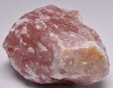 PEACH ARAGONITE NATURAL ROUGH ROCK R09