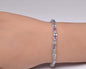 LABRADORITE BEADED BRACELET J13