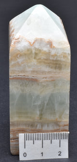 CARIBBEAN CALCITE CARVED POINT P105