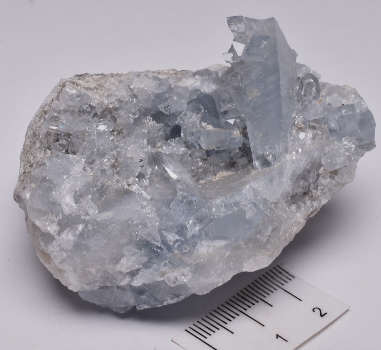 CELESTITE CRYSTAL CLUSTER, Madagascar, P109