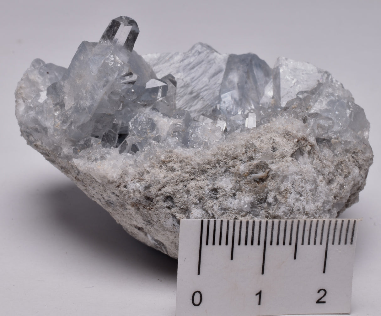 CELESTITE CRYSTAL CLUSTER, Madagascar, P109