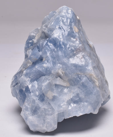 BLUE CALCITE CRYSTAL IN NATURAL FORM R10