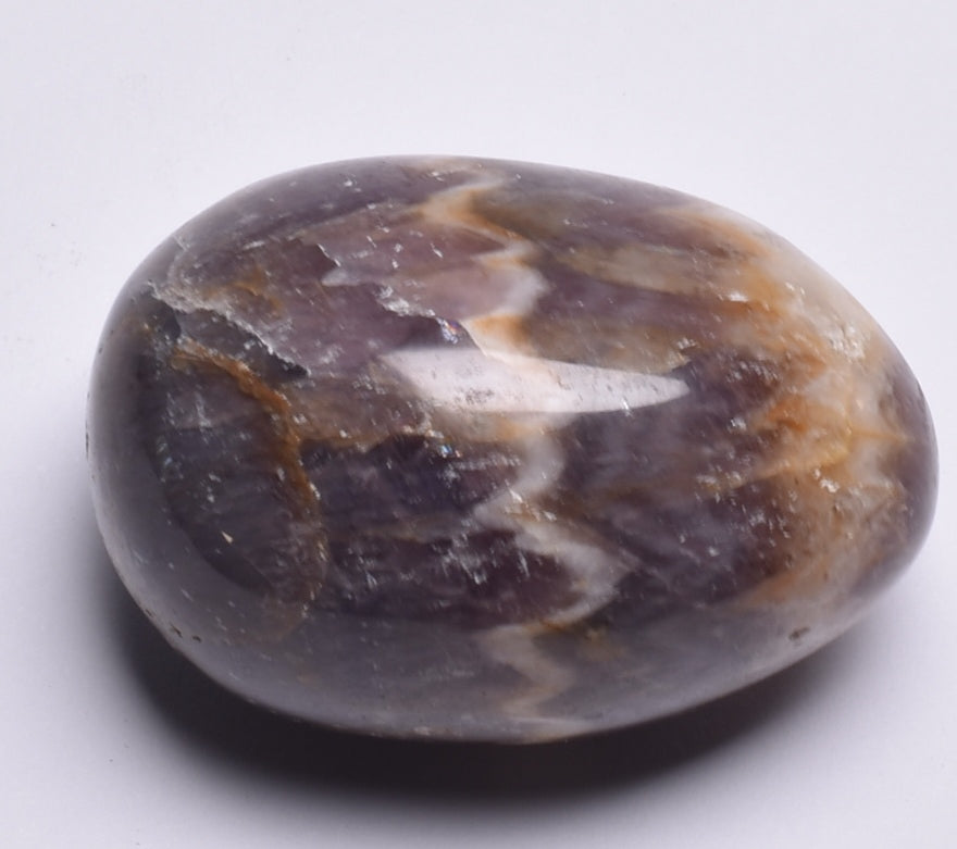 CHEVRON AMETHYST EGG TUMBLE P59