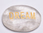 INSPIRATIONAL QUARTZ DREAM ENGRAVED CRYSTAL PALM STONE P63