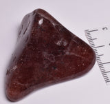 STAWBERRY QUARTZ POLISHED FREEFORM TUMBLE P972