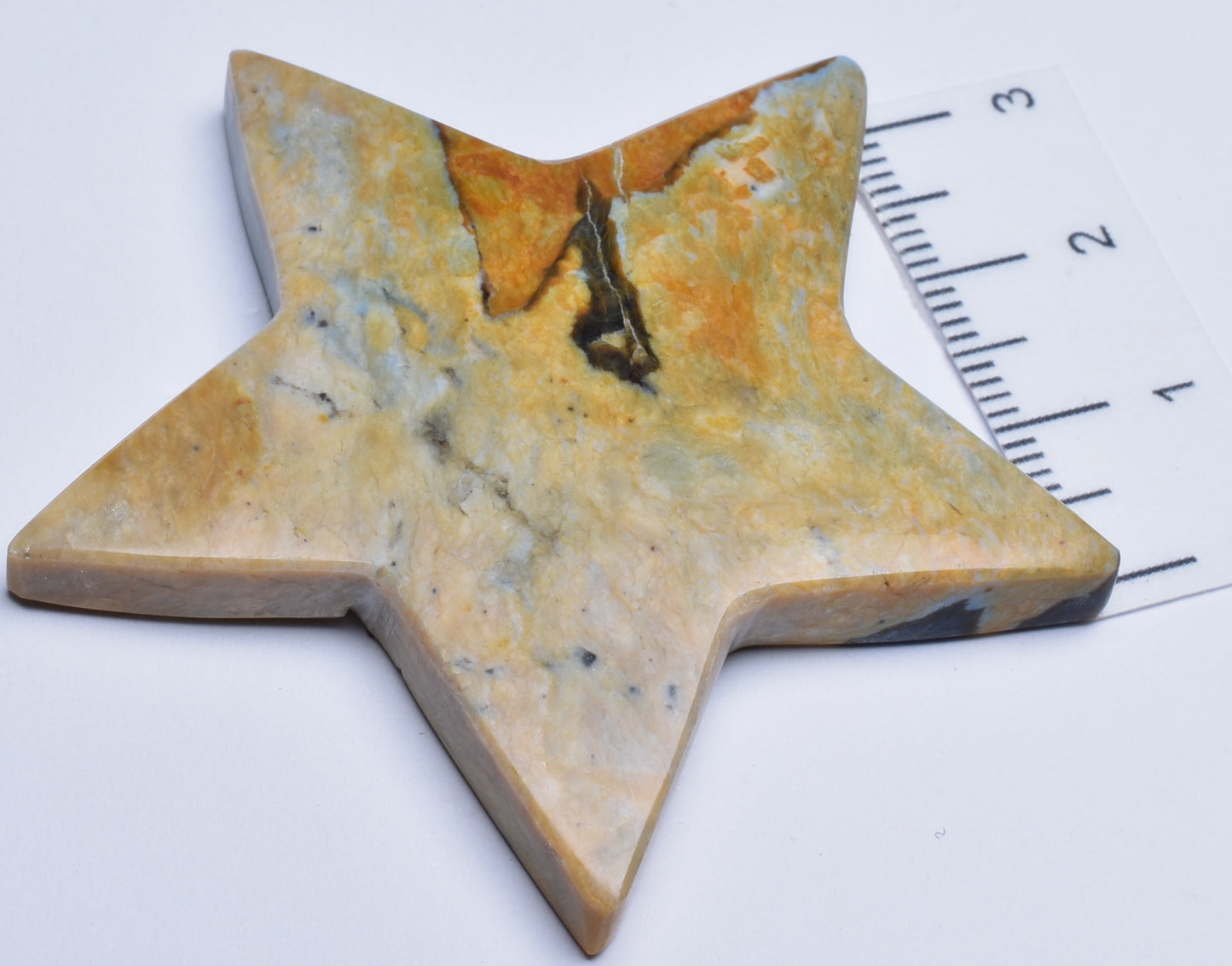 DAUD JASPER STAR CARVING P976