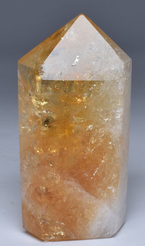 CITRINE CRYSTAL POINT in NATURAL FORM P1075