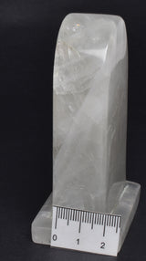 TOMBSTONE QUARTZ CRYSTAL CARVING P391