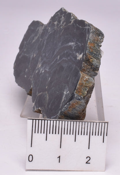 MICROBIALITE STROMATOLITE, Isua banded iron, 3.77 B.Y.A. Greenland S77