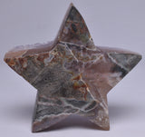 AMETHYST CLUSTER STAR CARVING P435