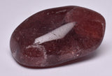 STAWBERRY QUARTZ POLISHED FREEFORM TUMBLE P393