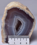 AGATE HALF, POLISHED FROM BRAZIL S118