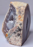 AGATE HALF, POLISHED FROM BRAZIL S118