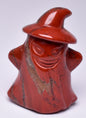 RED JASPER GHOST CARVING P110