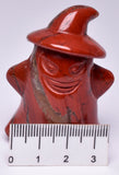RED JASPER GHOST CARVING P110