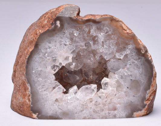 AGATE HALF, POLISHED FROM BRAZIL P153