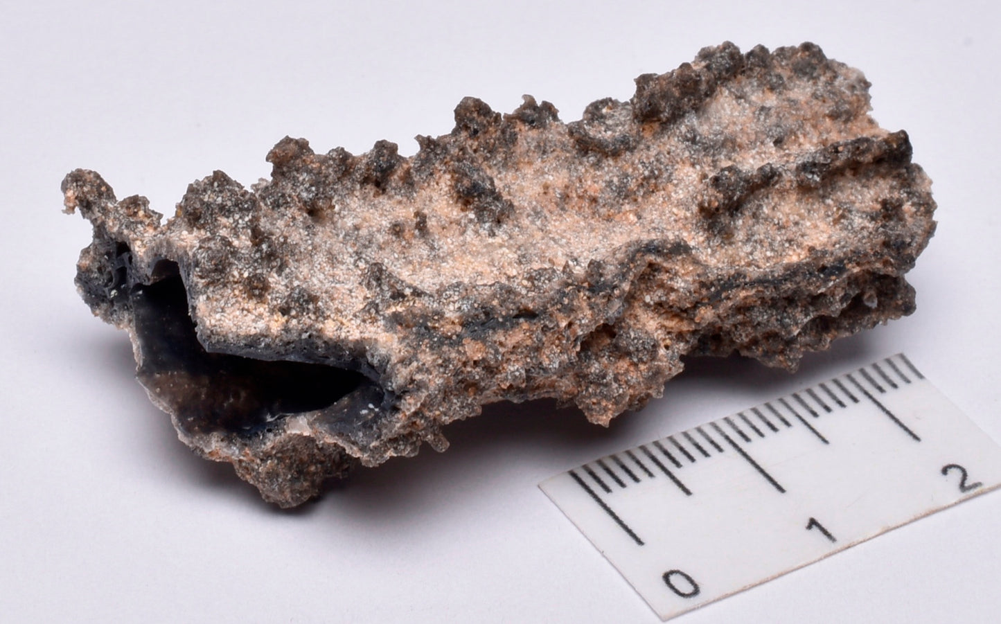 FULGURITE LIGHTNING STRIKE GLASS MOROCCO MT10