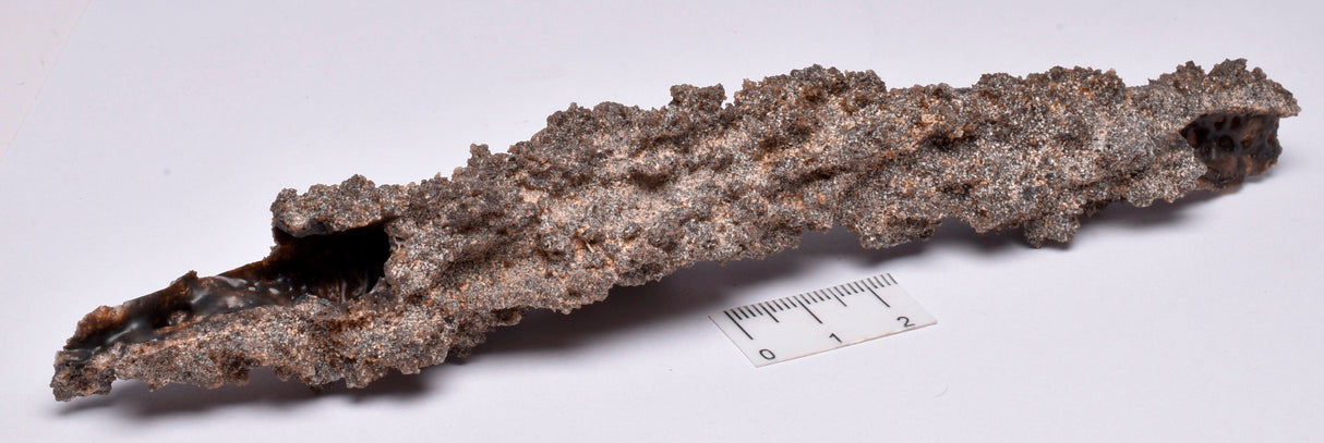 FULGURITE LIGHTNING STRIKE GLASS MOROCCO MT12