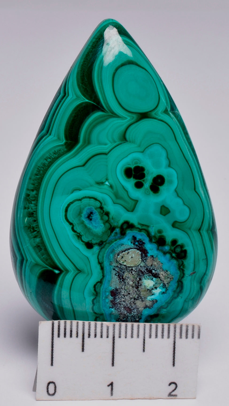 Malachite Polished Cabochon J131