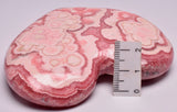RHODOCHROSITE POLISHED CARVED HEART P319