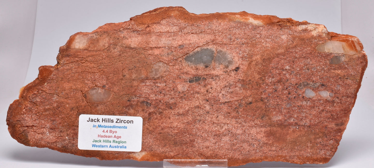 ZIRCON, Metaconglomerate Narryer Gneiss Slice, Jack Hills, Australia S653