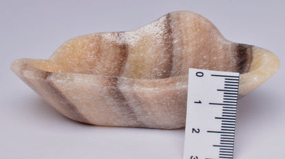ARAGONITE BOWL CARVING 10 CM P10
