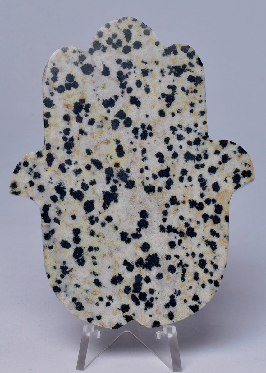 CRYSTAL DALMATION JASPER HAMZA HAND P812 – Crystal World Exhibition ...