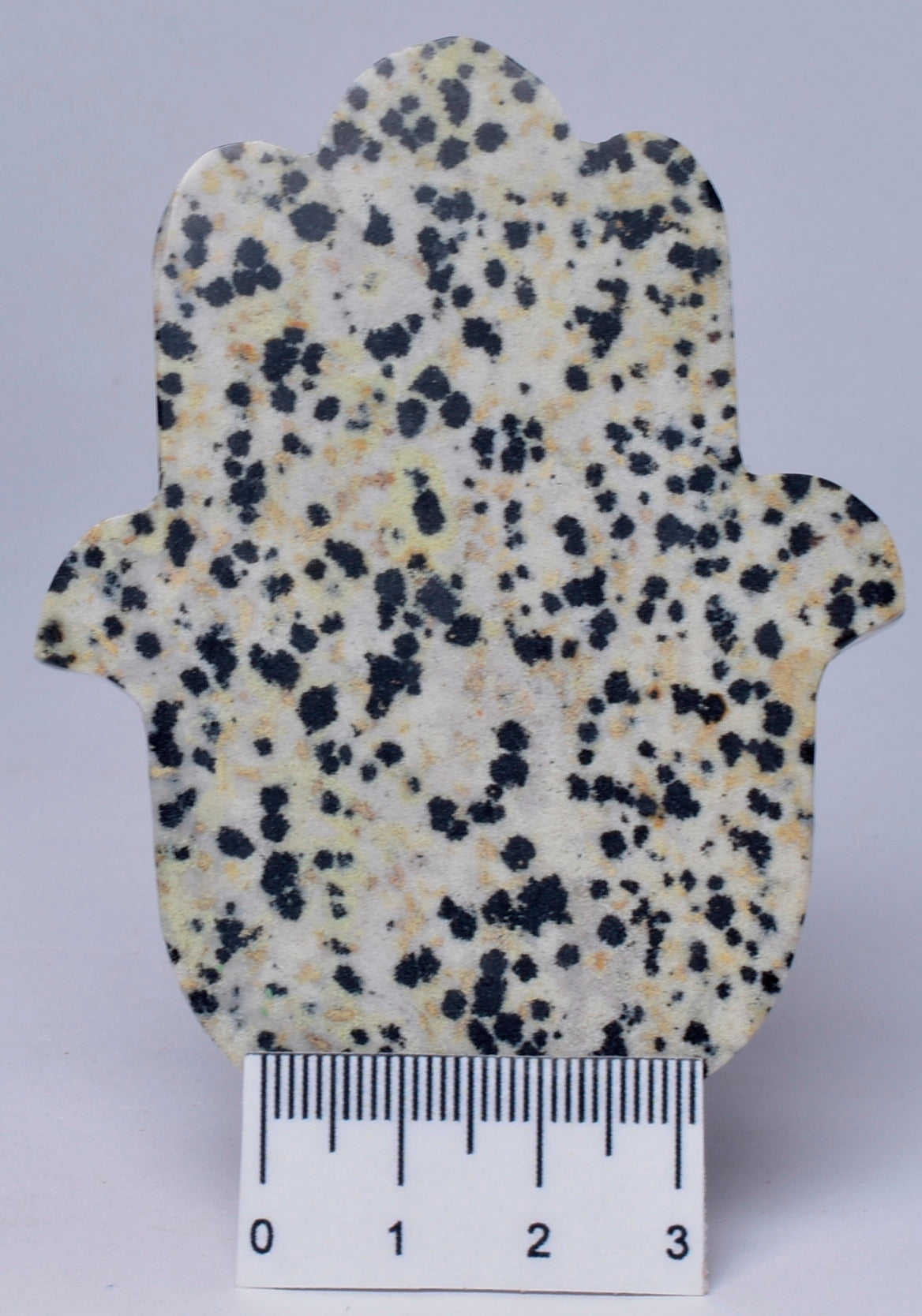 CRYSTAL DALMATION JASPER HAMZA HAND P812
