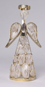ROSE QUARTZ ANGEL with AMETHYST POINT P936