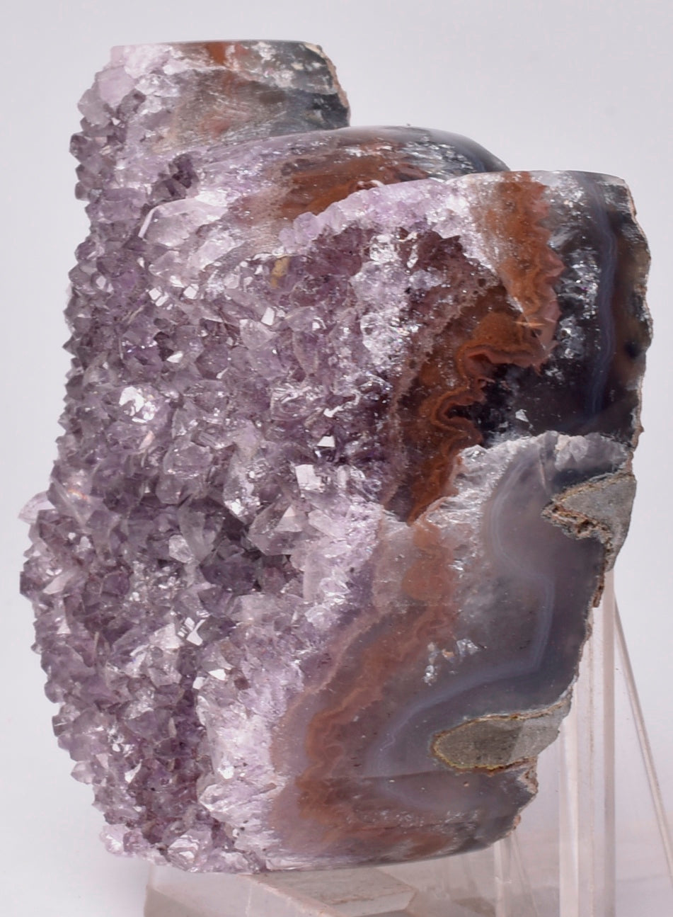 AMETHYST CRYSTAL CAT CLUSTER, FROM BRAZIL P23