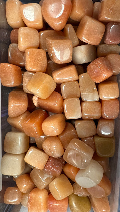 ORANGE AVENTURINE TUMBLE T69